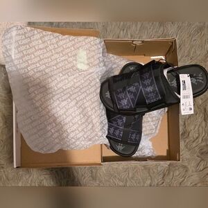 Kappa Black and Gray Footwear